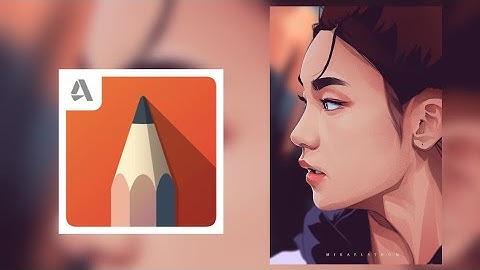 VEXEL ART ( Time-Lapse ) in Autodesk Sketchbook  [ ITZY YEJI ]