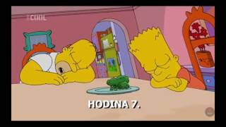 [The Simpsons] Vtipná hláška snez tu brokolici Bart a Homer