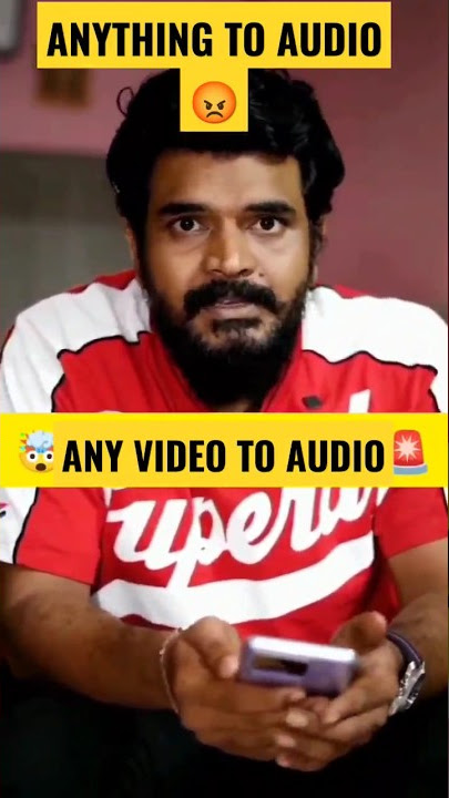 😱10 Sec Convert Video To Audio #prasadtechshorts #shorts