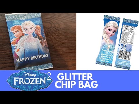 FROZEN 2 CHIP BAG  Cami Templates