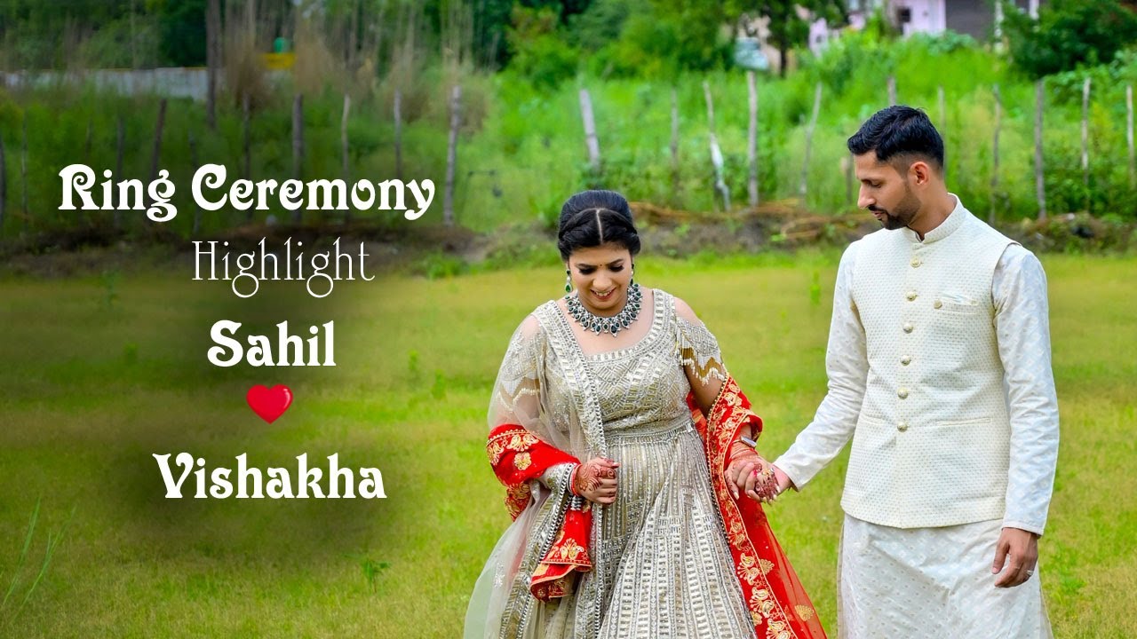 Ring Ceremony 2023 Sahil & Vishakha - YouTube