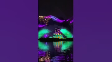 Trình diễn ánh sáng 3D Mapping trên Tháp Rùa #quockhanh #vietnam #thinhhanh