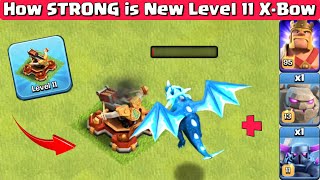 Level 11 X-Bow vs All Troops - Clash of Clans
