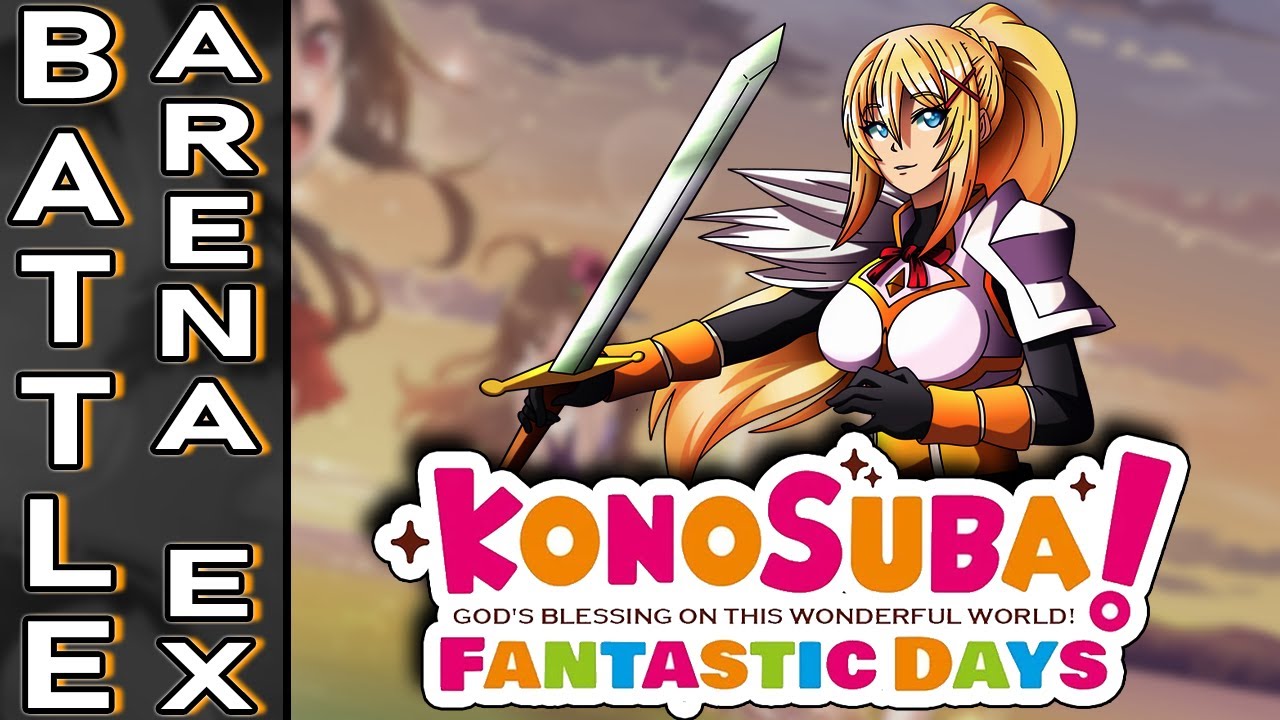 KonoSuba: Fantastic Days - 800 Day Celebration Countdown Log-In Bonus! 9  days left until the 800 Day Celebration! Log-in for 9 days to get a total  of 25 free recruits and Quartz x 1,200!