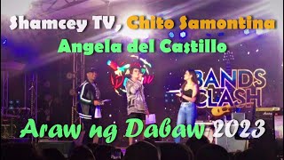 BANDS CLASH Araw ng Dabaw 2023: Shamcey TV, Chito Samontina, \& Angela del Castillo