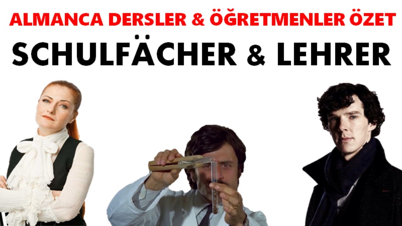 Ders 10 Almanca Okul Ve Dersler Okul Almanca Sinif