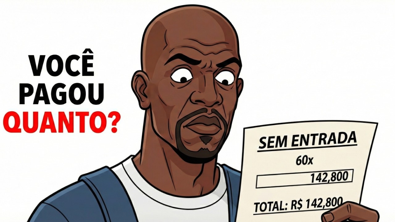 O Golpe do 'Sem Entrada': A Matemática Humilhante por trás do Financiamento de 60x