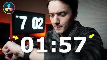 Add a Countdown Timer Directly in Davinci Resolve (NO External Media or Plugins)