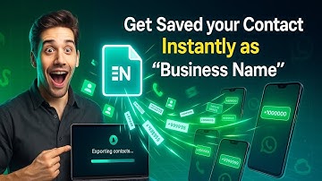 Send Your Contact via WhatsApp & Get Saved Instantly as “Business Name” | 100% Secret Trick