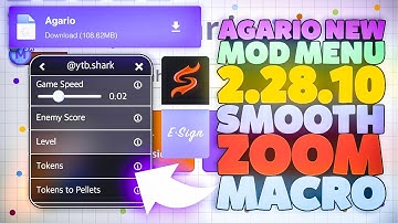 AGARIO MOD MENU - AGARIO MACRO ZOOM IOS TUTORIAL 2025 (AGARIO MOBILE)