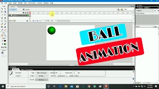 How to make bouncing ball animation | Flash 8 tutorials for beginners | Windows 10 | 2020 screenshot 5