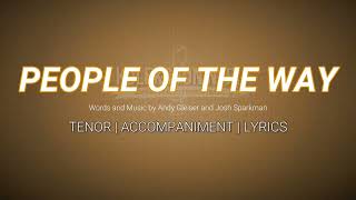 People of the Way | Tenor | Vocal Guide by Bro. Paul Tañedo