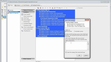 V11 Tabbed UI - Tree Control  Part 2