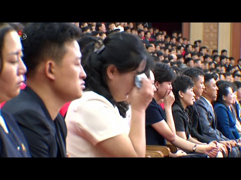 Tearful audience reacts to Kim Jon Un's bout of COVID