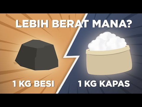 Video: Mana pasir atau air yang lebih berat?