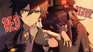 Nightcore | Red (BEAUZ) | (Lyrics)