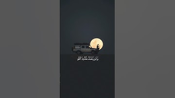 لاتدري لعل الله يحدث بعد ذالك امرا بصوت القارئ شريف مصطفى سورة الطلاق