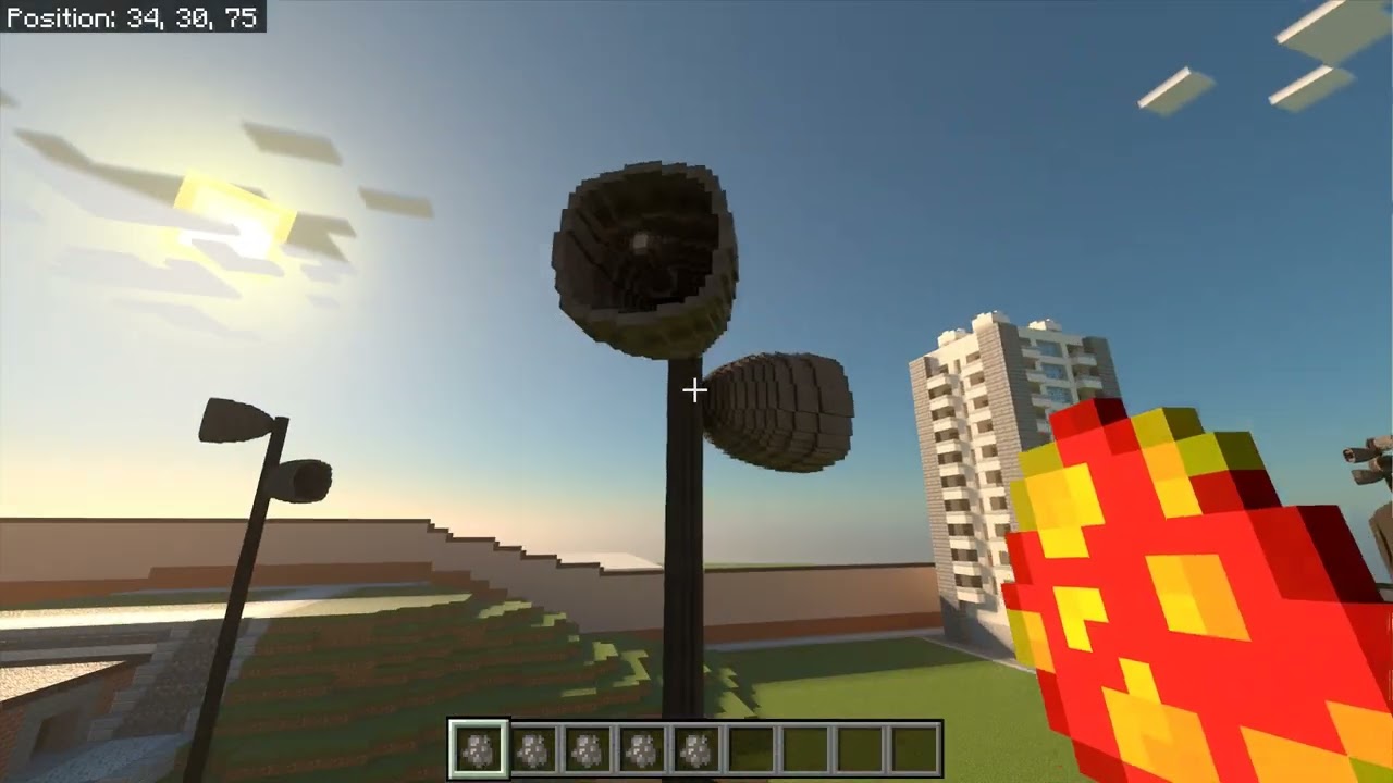 Siren head Addon in Minecraft