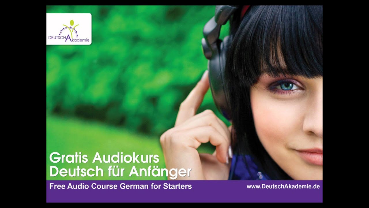 Free Audio Course German Lektion 1-3 - YouTube