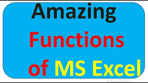MS excel amazing tips & tricks | Amazing MS excel video | Microsoft Excel Tips & Tricks