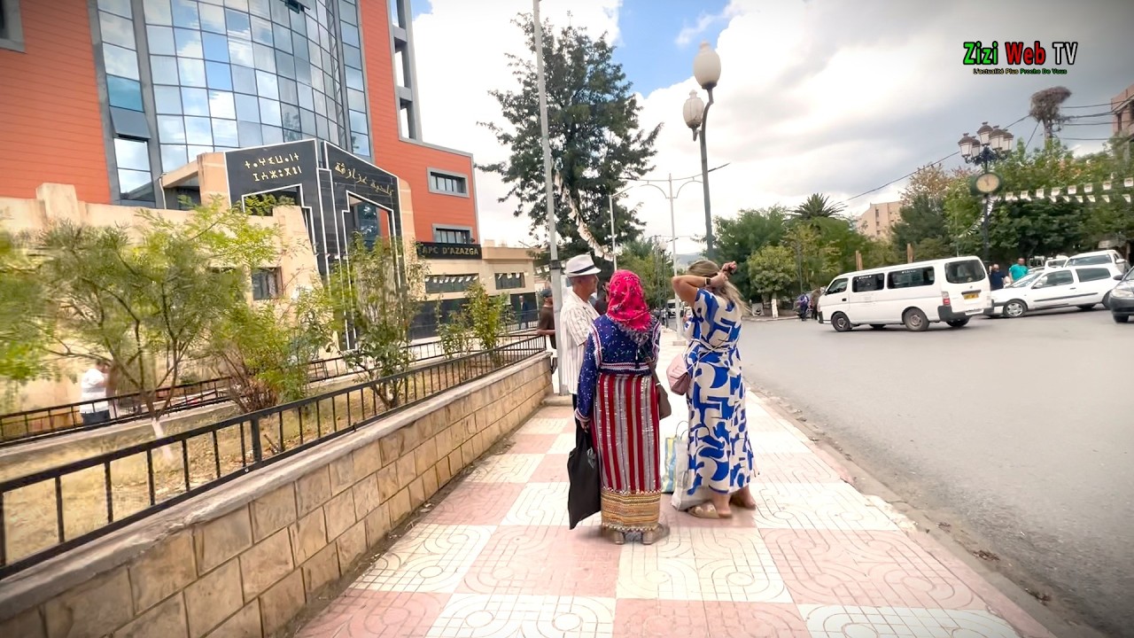 Balade Dans La Ville D’Azazga à Tizi-Ouzou … Le Samedi 17 Août 2024 …