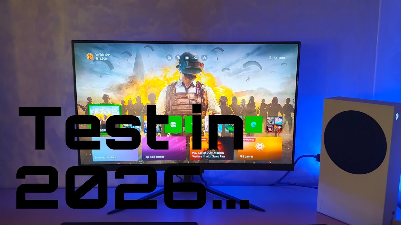 Xbox series S PUBG test in 2026 4k 60fps