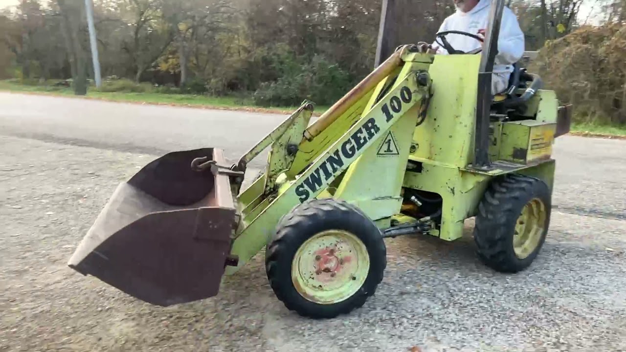 swinger articulated wheel loader 100