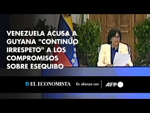 Venezuela acusa a Guyana 