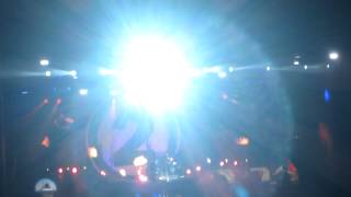 Slipknot - Surfacing & Joey Jordison drum kit in the air [Live Mountain View July 1, 2012