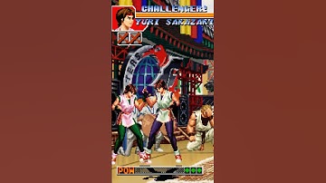 KOF 97 YURI SAKAZAKI POWER MOVES 2 #Shorts