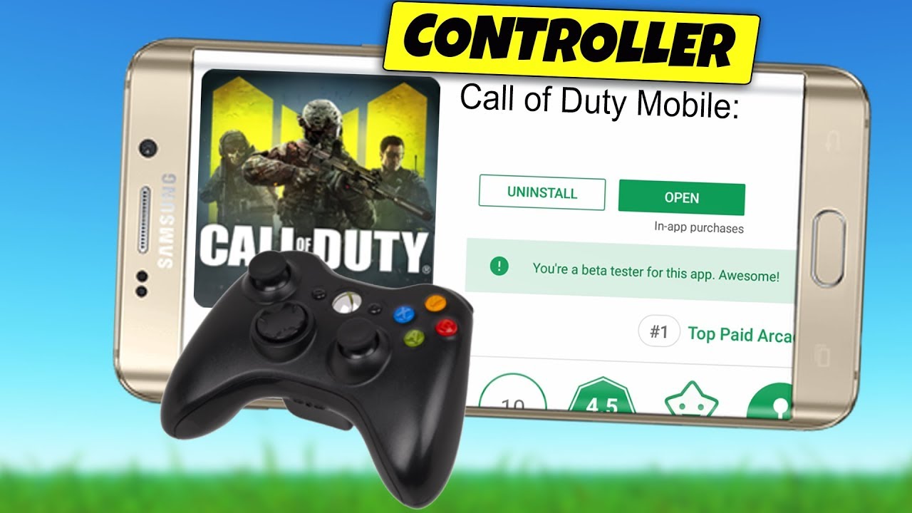 Call of Duty MOBILE ANDROID CONTROLLER SUPPORT - 
