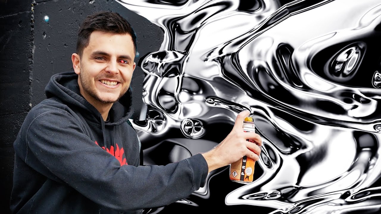 I try painting LIQUID CHROME ( Win or FAIL!? ) 