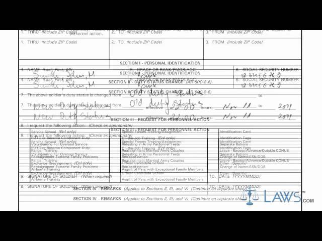 Learn How to Fill the DA form 4187 Personnel Action - YouTube learn-how-to-fill-the-da-form-4187-personnel-action-youtube