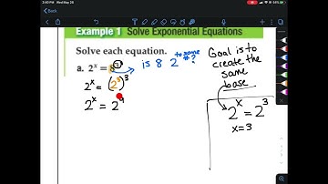 7-2 Video 1 - Solving Exponential Equations