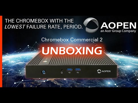 AOPEN Chromebox Commercial 2 Unboxing - The Chromebox with the Lowest Failure Rate!