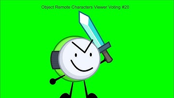 Object Remote Characters Viewer Voting Episode 20