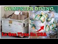 DUMPSTER DIVING /🇺🇸🇲🇽Lo que tiran en USA... 😱 buscar en la basura es como ir de compras