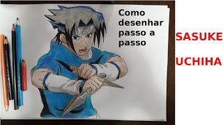 sasuke para desenhar fácil