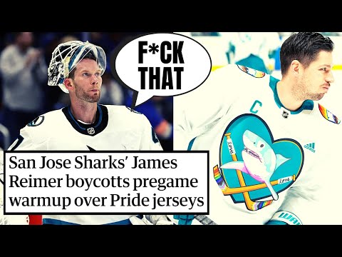 San Jose Sharks' James Reimer boycotts pregame warmup over Pride