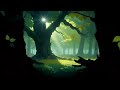 Echoes In A Vibrant Forest Echoes In A Vibrant Forest