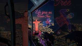 olive tree brazil helicopter funeral drone tribute show