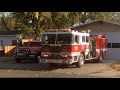 Sacramento metro fire engine 54 reserve and wildland engine 454 responding
