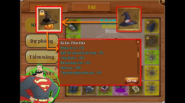 Làng Lá Phiêu Lưu Ký -  Cải trang bí ngô sự kiện Haloween  - huysiunhan