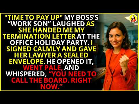 They Fired Me at the Party—I Exposed Their Fraud to the Board 💼