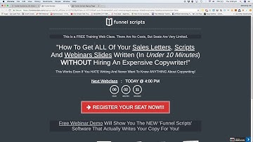 Funnel Scripts Examples | Detailed Review and Walkthrough