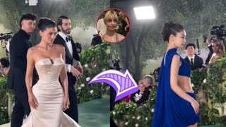 Kylie Jenner, Sabrina carpenter, Camila cabello Reacts To Jennie At The Met Gala,Jennie met Nicholas