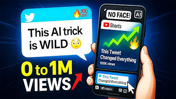 How I Turn Trending Tweets into Viral Faceless YouTube Shorts (Step-by-Step Strategy)