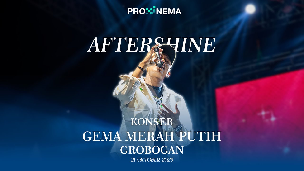 Aftershine - Live at Konser Gema Merah Putih 21 Oktober 2025 Grobogan