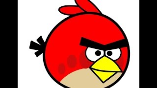 Как нарисовать птичку Angry bird. How to Draw Red Angry Birds in Pencil(Хочу предложить вам видео урок по рисованию цветными карандашами. Смотрите пожалуйста моё видео, надеюсь..., 2015-09-07T11:15:46.000Z)