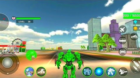 Army Bus Robot Car Transformer Games || Level 30 - Car Game Android Gameplay